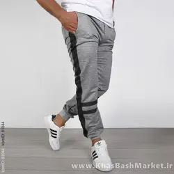 شلوار اسلش offwith طوسی روشن مدل mark(T)