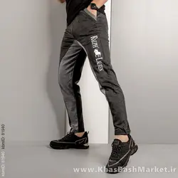 اسلش مردانه(T) دو رنگ مشکی طوسی مدلRL30