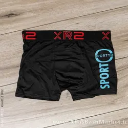 شورت نیم پا مشکی(T) مدل xrs(T)