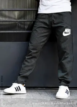 شلوار اسلش(T) مردانه نایک ذغالی مدل MP60