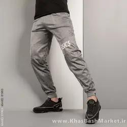 شلوار اسلش مردانه(T) اسیکس طوسی مدل K80