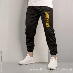 شلوار اسلش مشکی(T) مردانه مدل Robao