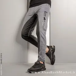 اسلش مردانه (T)دورنگ طوسی مشکی مدل RL30