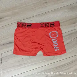 شورت نیم قرمز(T) پا مدل xrs(T)