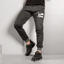 شلوار اسلش (T)مردانه Poma ذغالی مدل K70