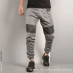 شلوار اسلش مردانه(T) طوسی مشکی مدل NR60