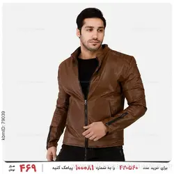 کاپشن چرمی مردانه Benson مدل 22414