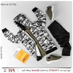 سویشرت مردانه ارتشی مدل 17503