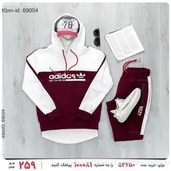 ست سویشرت و شلوار مردانه Adidas مدل 15688