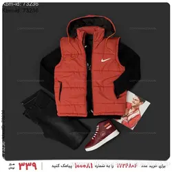 کاپشن آستین حلقه ای مردانه Nike مدل 21491