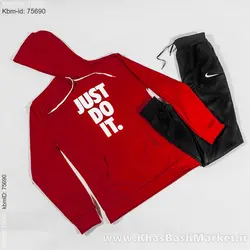 ست هودی و شلوار Just do itمردانه مدل A33