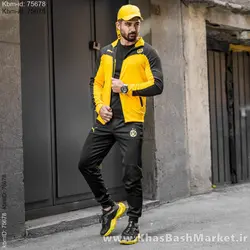 ست سوئیشرت شلوار دورتموند مردانه مدل BVB09