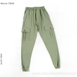 شلوار اسلش مردانه سبز مدل Piko