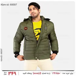 کاپشن مردانه Carlo مدل 21445