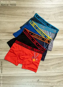 شورت نیم پا آبی(T) مدل N313(T)