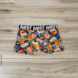 شورت نیم پا مشکی(T) مدل .MAN(T)