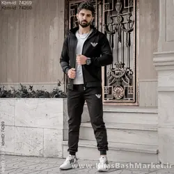 ست سوییشرت شلوار مردانه طرحGA مدل Betam