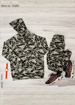 ست هودی شلوار چریکی مردانه مدل arsho