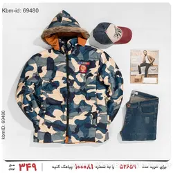 کاپشن ارتشی مردانه مدل 21583