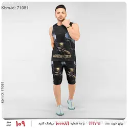 ست رکابی و شلوارک مردانه Sevin مدل 19075