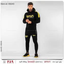 ست سویشرت و شلوار مردانه Nasa مدل 15915