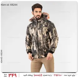 کاپشن ارتشی مردانه مدل 16653
