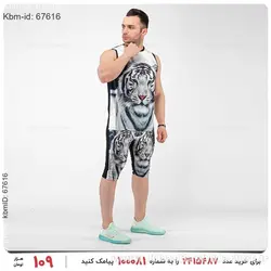 ست رکابی و شلوارک مردانه Lima مدل 19515