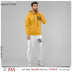 ست سویشرت و شلوار مردانه New York مدل 17588