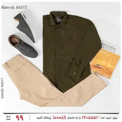 پیراهن مردانه Nika مدل 19235