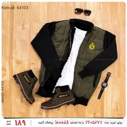 کاپشن مردانه Marlon مدل 17812