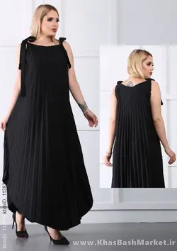 ساحلی کلوش تمام پلیسه سرشونه بندی گره ای کد 6709