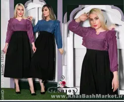 پیراهن مدل سوسن یک تیکه کد 1730