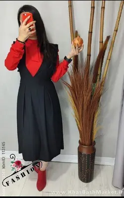 دوتیکه شومیز سارافون مهتاب کد 4268