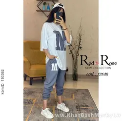 ست تیشرت شلوار M کد 13148