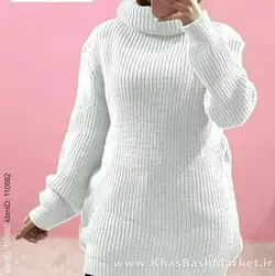 تونیک بافت فندوقی یقه شل کد 70722