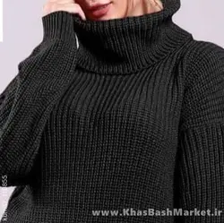 تونیک بافت فندوقی یقه شل کد 70722