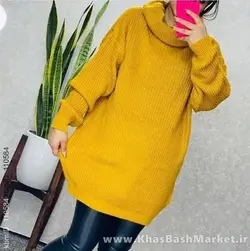 تونیک بافت فندوقی یقه شل کد 70722