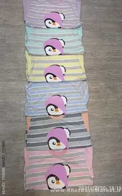ست پنگوئن بلوز شلوار کد 70727