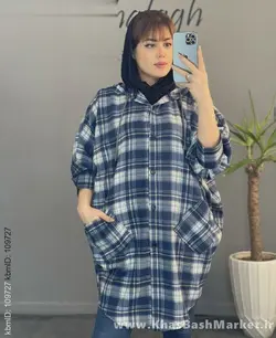 مانتو چهار خونه لش کد 4170