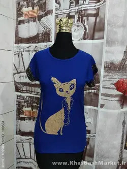 تیشرت گربه مروارید پانچ کد 916