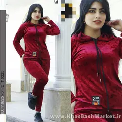 ست سویشرت شلوار زیپی کد 40202