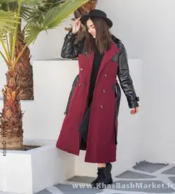 کاپشن بالا چرم اهورا کد 2210