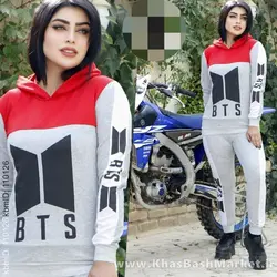 ست هودی شلوار bts کد 37134