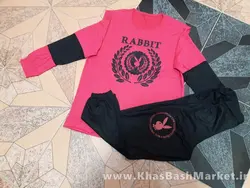ست بلوز و شلوار خرگوش کد 6313