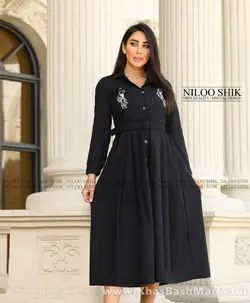 پیراهن مانتویی چند منظوره مدل نرگس کد 43446