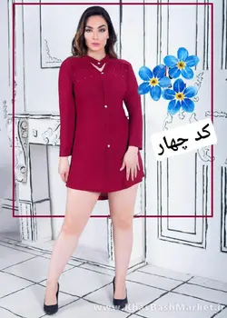 شومیز مدل سوگند رنگ بندی کد 3722