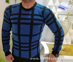 پلیور مردانه یقه گرد کد 3715