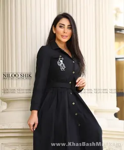 پیراهن مانتویی چند منظوره مدل نرگس کد 111065