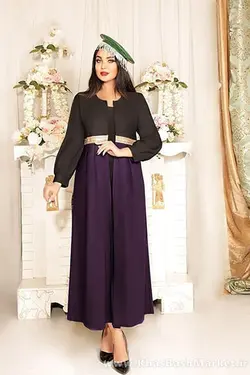 پیراهن زنانه طلا مانتو کد 33655