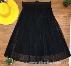 دامن تور خالدار دامن توتو کد 33912